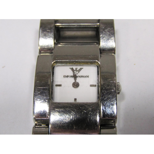 1436 - Vintage ladies Rotary watch duo comprising a cocktail watch with stylised gate link bracelet and fur... 