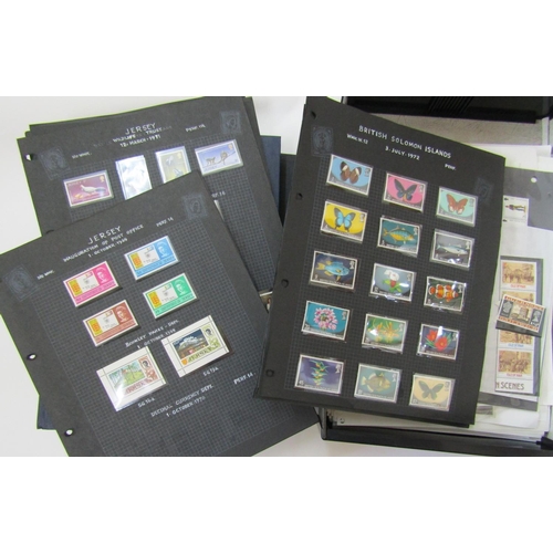 339 - Two albums containing a collection of mainly British and Commonwealth stamps dating from Queen Victo... 