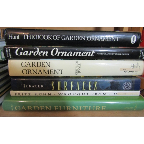 373 - An interesting collection of books about garden antiques and ornamentation and related subjects (14)