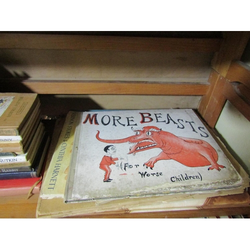 380 - An extensive collection of antique, vintage and contemporary children's books including Beatrix Pott... 