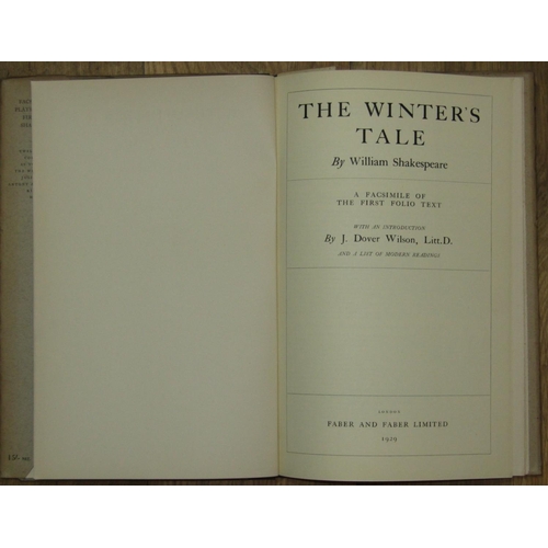 388 - Mr. William Shakespeare's Comedies, Histories & Tragedies - faithfully reproduction in facsimile fro... 