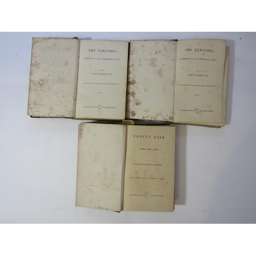 434 - A collection of Dickens and other books to include Martin Chuzzlewit, Chapman & Hall London 1844 (1s... 