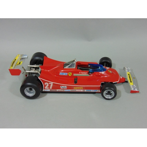 64 - Ferrari 312 T5 Formula 1 Patrick Tambay model racing car by Burago, scale 1/14