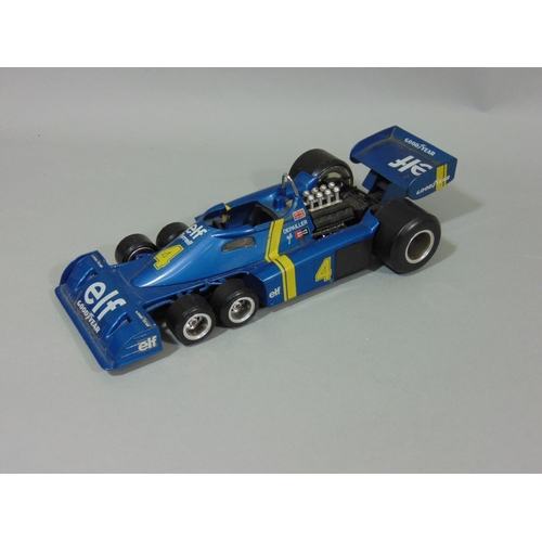 68 - 2 1:16 scale Formula 1 model racing cars by Polistil, both Tyrrell P34/2 (one AF). No boxes