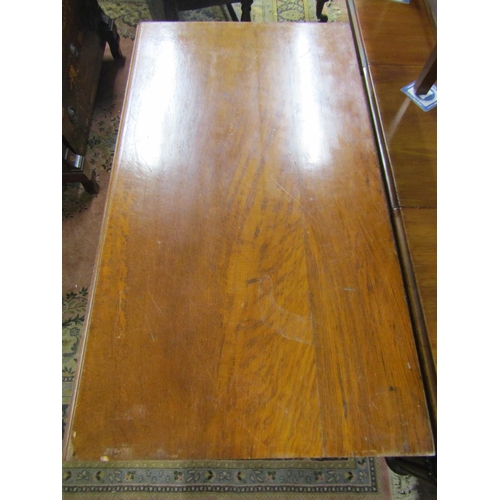 2232 - A Victorian oak, pine and pollard oak chest of three long and two short drawers with brass plate han... 