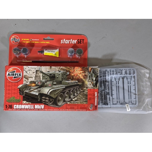 107 - 15 model military vehicle kits including the following: 11 Airfix 1:76 scale; Scammel Tank Transport... 