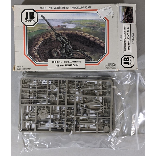 107 - 15 model military vehicle kits including the following: 11 Airfix 1:76 scale; Scammel Tank Transport... 