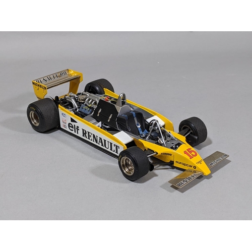 1:18 scale Renault RE20 Turbo Formula 1 racing car by Exoto Grand