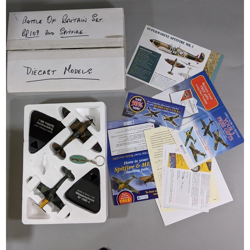 96 - Collection of model plane and car kits including the following by Airfix; Hawker Hurricane, Lockheed... 