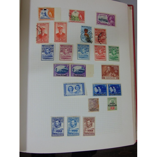 346 - Four albums containing a worldwide selection of stamps George VI - EII period, stockbook, further sh... 