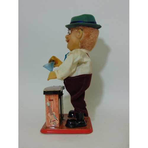 74 - Charley Weaver battery powered 'Bartender' by Rosko Toys, in original box, untested, box very tatty