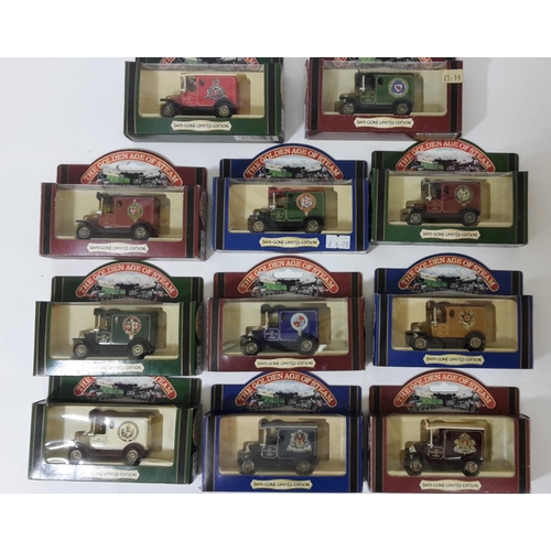 25 - A collection of 39 boxed model vehicles by Lledo including 11 Days Gone Limited Edition 'The Golden ... 