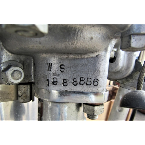 2229 - A British cased Silver Seagull vintage outboard motor (AF)