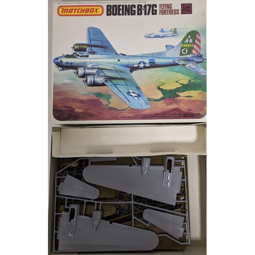 43 - Collection of 9 model aircraft kits all 1:72 scale WW2 bombers and believed to be complete. Includes... 