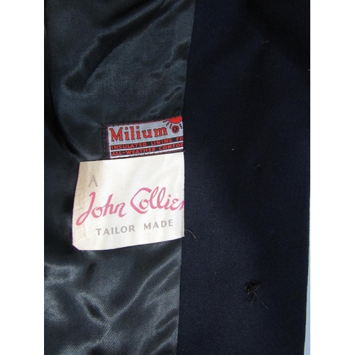 486 - 2 vintage gentlemen's tailored dress suits including a tailcoat with black quilted lining and decora... 