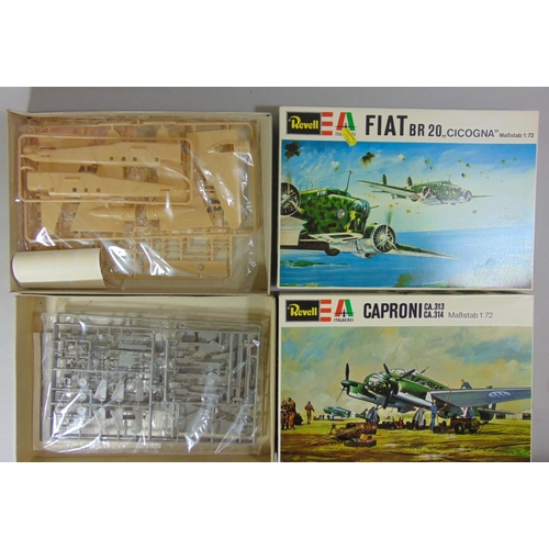 682 - 13 model aircraft kits of WW2 bombers including kits by Revell, Italaeri, Airfix, Supermodel, Contra... 