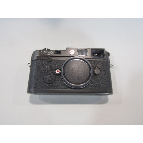 475 - A Leica M6 camera body - 1992 (no lenses) appears unused