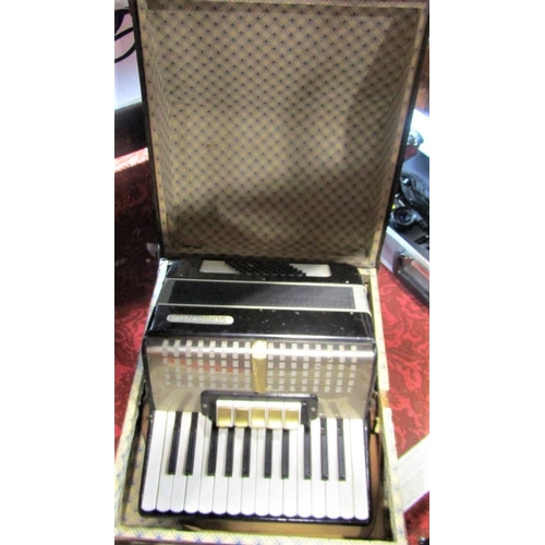 526 - Vintage Sorrento accordion, cased