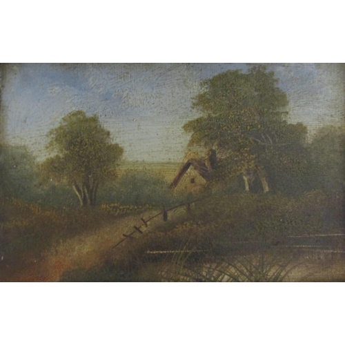 751 - CM Holland (Late 19th century British school) - River scene with figures, watercolour and bodycolour... 