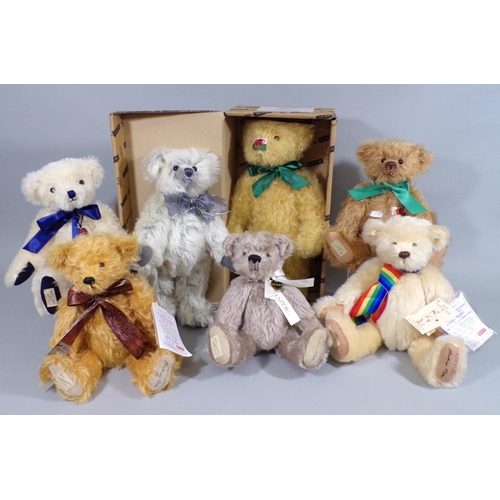 7 Deans Rag Book limited edition teddy bears all with a