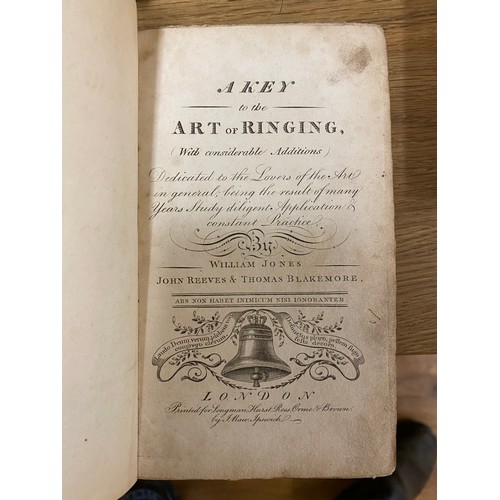 102 - A late 18th century edition of A Key to the Art of Ringing (with considerable additions) by William ... 