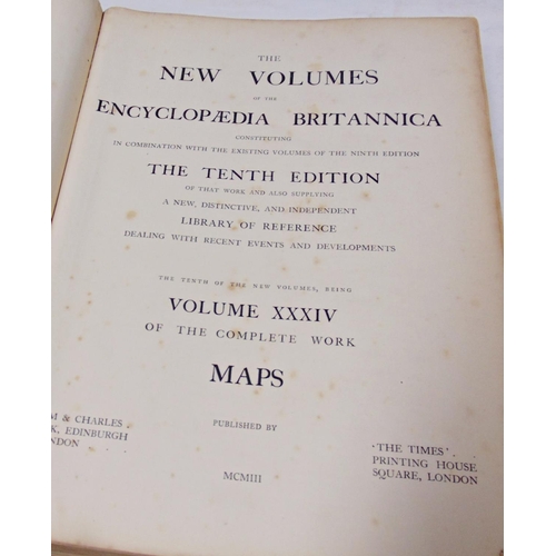 134 - Ordnance Survey Atlas of England and Wales, printed at the Ordnance Survey Office Southampton, with ... 