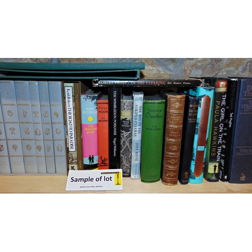 147 - A mixed collection of literature and poetry to include a cased set of The Works of Jane Austen, prod... 