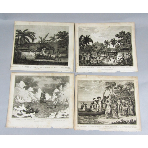 318 - Captain Cook's Original Voyages Around The World, Embellished with Engravings from the Original Draw... 