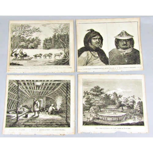 318 - Captain Cook's Original Voyages Around The World, Embellished with Engravings from the Original Draw... 