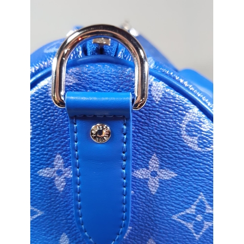 Keepall Bandouliere Bag Limited Edition Monogram Clouds 50