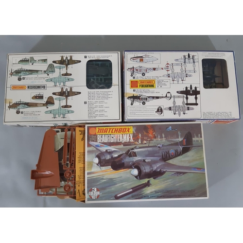 71 - 16 model aircraft kits, all 1:72 scale models of WW2 aircraft, appear un-started and most with seale... 