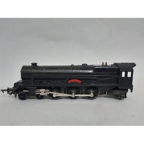 75 - 5 unboxed Tri-ang locomotives including 3 x 4-6-2 'Princess Elizabeth' (one with tender), a 0-6-0 ta... 