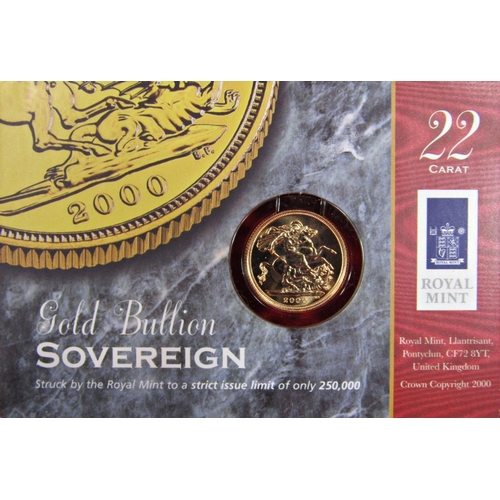 439 - 2000 bullion sovereign