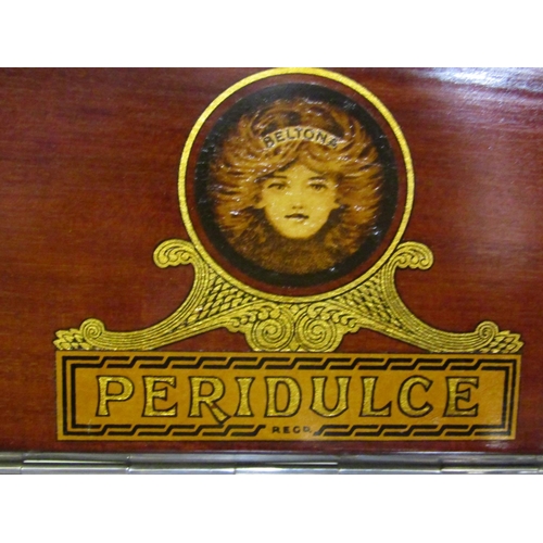 1502 - A Peridulce Beltona floorstanding gramophone with chrome fittings, the front elevation enclosed by t... 