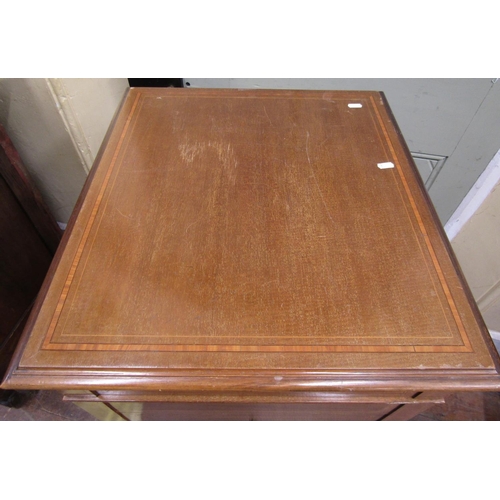 1503 - A vintage floorstanding gramophone The Algraphone, with chrome fittings, the front elevation enclose... 