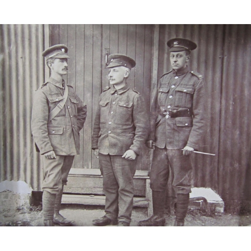 458 - The First World War military memorabilia of Private P B Chew-68-RAMC, Royal Army Medical Corps.  191... 