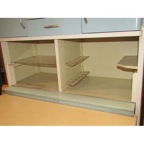 2117 - A fortress kitchen cabinet with fall front with further arrangement of drawers and cupboards with pa... 