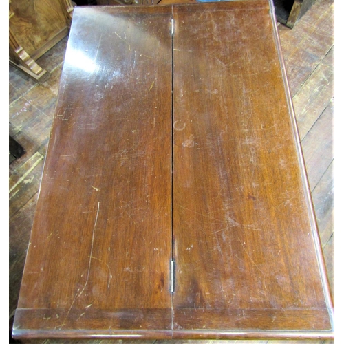 2421 - An Edwardian mahogany compactum writing desk by Simpson and Sons of Halifax and Blackburn, the foldo... 