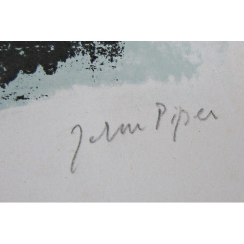 124 - JOHN PIPER C.H. (1903-1992)
'EXTON' RUTLAND
(Levinson 126) - 1964
signed, artist's proof 5 in pencil... 