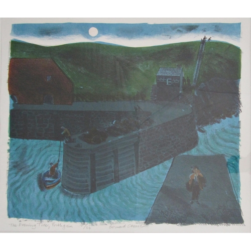 178 - BERNARD CHEESE (1925-2013)
'THE EVENING TIDE, PORTHGAIN'
lithograph in colours, signed, titled and n... 