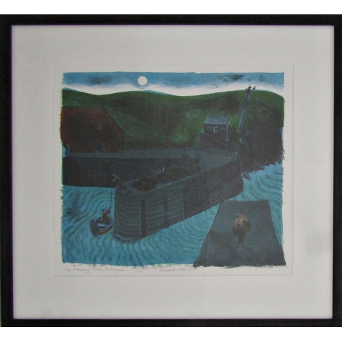 178 - BERNARD CHEESE (1925-2013)
'THE EVENING TIDE, PORTHGAIN'
lithograph in colours, signed, titled and n... 