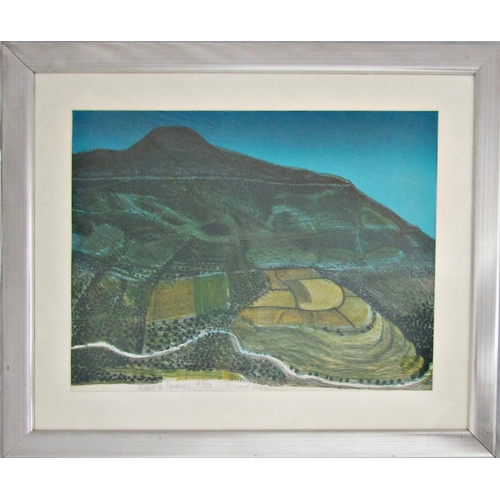 179 - BERNARD CHEESE (1925-2013)
'ROAD TO PARDINAS'
lithograph in colours, signed, titled and numbered in ... 