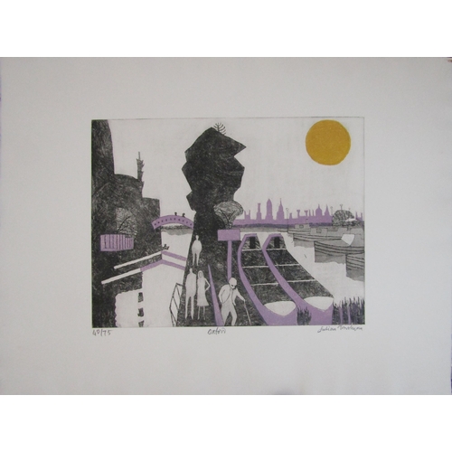 191 - JULIAN TREVELYAN (1910-1988)
'OXFORD'
etching and aquatint, signed, titled and numbered in pencil
40... 