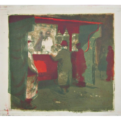 201 - BERNARD CHEESE (1925-2013)
'UNTITLED'
lithograph in colours, signed, numbered and dated 1949 in penc... 