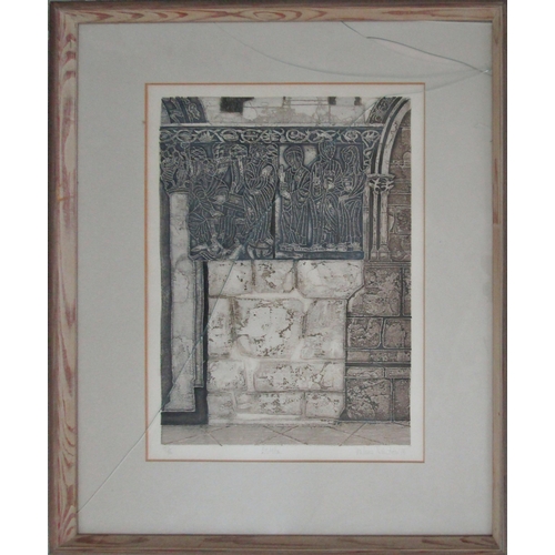 216 - VALERIE THORNTON (1931-1991)
'ESTELLA'
etching and aquatint, signed, titled, numbered and dated 1976... 