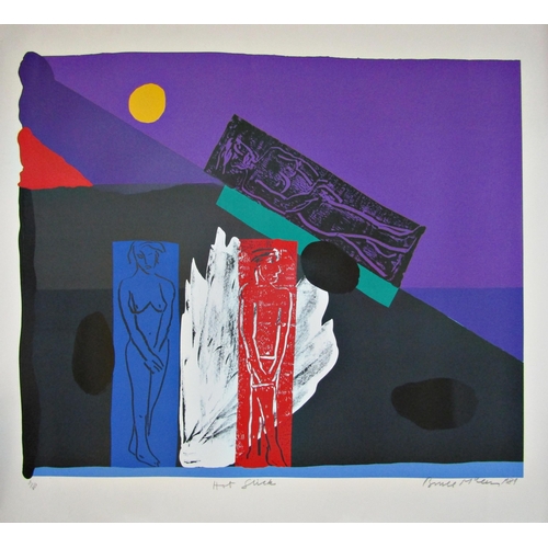 237 - BRUCE MCLEAN (b.1944)
'HOT SLICK'
screenprint in colours, signed, titled and numbered in pencil
115/... 