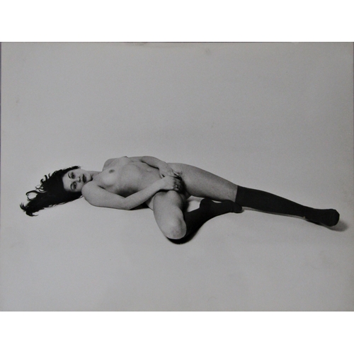 256 - KIM CAMBA (1927-1999)
'NUDE STUDY'
1973, silvered print on card, stamped in ink to verso, numbered i... 