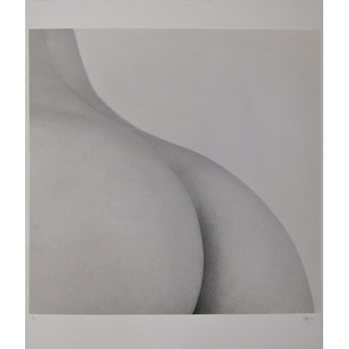 257 - EDWARD MAXEY (MAPPLETHORPE) (b.1960)
'UNTITLED'
black and white nude study on card, signed, numbered... 