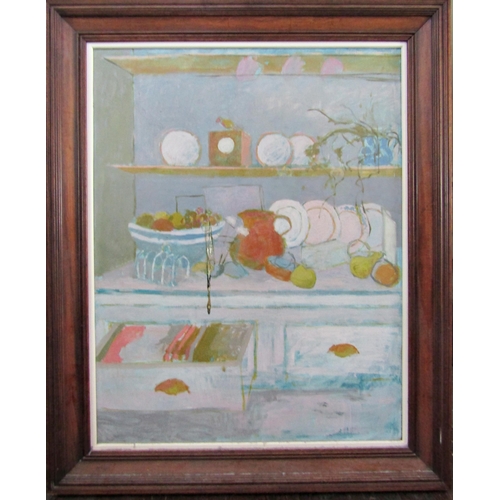 67 - CHARLOTTE ARDIZZONE NEAC (1943-2012)
'THE DRESSER'
oil on canvas, signed on label to verso
90.5cm x ... 