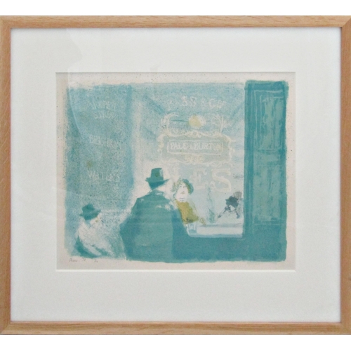 88 - BERNARD CHEESE (1925-2013)
'PALE & BURTON'
lithograph in colours, signed, numbered and date 1950 in ... 